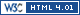 Valid HTML 4.01 Transitional